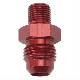 Russell Performance -6 AN MALE X 1/8in NPT MALE (Red) thumbnail 2