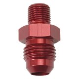 Russell Performance -6 AN MALE X 1/8in NPT MALE (Red) thumbnail 5