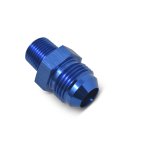Russell Performance -8 AN to 1/4in NPT Straight Flare to Pipe (Blue) thumbnail 7