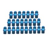 Russell Performance -8 AN to 3/8in NPT Straight Flare to Pipe (Blue) (25 pcs.) thumbnail 3