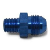 Russell Performance -8 AN to 3/8in NPT Straight Flare to Pipe (Blue) (25 pcs.) thumbnail 6