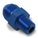 Russell Performance -8 AN to 3/8in NPT Straight Flare to Pipe (Blue) (25 pcs.) thumbnail 7