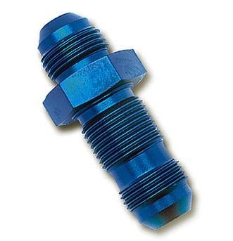 Russell Performance -8 AN to 1/2in NPT Straight Flare to Pipe (Blue) thumbnail 9