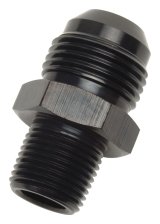 Russell Performance -10 AN to 1/2in NPT Straight Flare to Pipe (Black) thumbnail 9