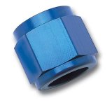 Russell Performance -3 AN Tube Nuts 3/16in dia. (Blue) (6 pcs.) thumbnail 1