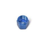 Russell Performance -6 AN Tube Nuts 3/8in dia. (Blue) (2 pcs.) thumbnail 5