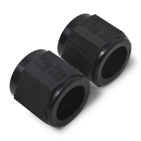 Russell Performance -6 AN Tube Nuts 3/8in dia. (Black) (2 pcs.) thumbnail 7