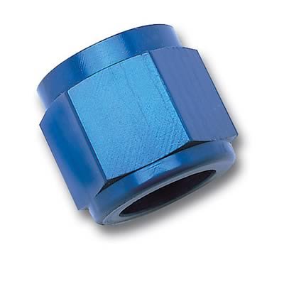 Russell Performance -16 AN Tube Nuts 1in dia. (Blue) (1 pc.)