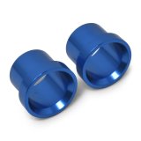 Russell Performance -4 AN Tube Sleeve 1/4inin dia. (Blue) (6 pcs.) thumbnail 5