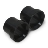 Russell Performance -6 AN Tube Sleeve 3/8in dia. (Black) (2 pcs.) thumbnail 5