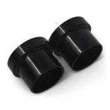 Russell Performance -8 AN Tube Sleeve 1/2in dia. (Black) (2 pcs.) thumbnail 5