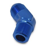 Russell Performance -4 AN to 1/4in NPT 45 Degree Flare to Pipe Adapter thumbnail 6