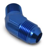Russell Performance -4 AN to 1/4in NPT 45 Degree Flare to Pipe Adapter thumbnail 7