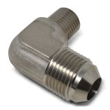 Russell Performance -4 AN to 1/4in NPT 90 Degree Flare to Pipe Adapter (Endura) thumbnail 8