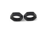 Russell Performance -6 AN to 1/4in NPT 90 Degree Flare to Pipe Adapter (Black) thumbnail 7