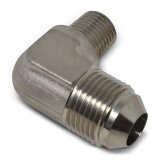 Russell Performance -12 AN to 1/2in NPT 90 Degree Flare to Pipe Adapter (Endura) thumbnail 7