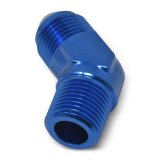 Russell Performance -4 AN to 1/8in NPT 45 Degree Flare to Pipe Adapter thumbnail 6