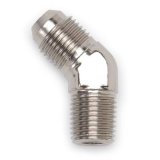 Russell Performance -4 AN to 1/8in NPT 45 Degree Flare to Pipe Adapter thumbnail 2