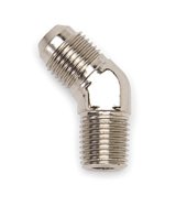 Russell Performance -6 AN to 1/4in NPT 45 Degree Flare to Pipe Adapter thumbnail 3
