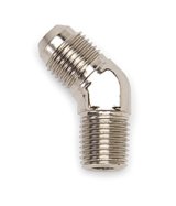 Russell Performance -6 AN to 1/4in NPT 45 Degree Flare to Pipe Adapter thumbnail 6