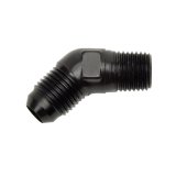 Russell Performance -6 AN to 1/4in NPT 45 Degree Flare to Pipe Adapter thumbnail 4