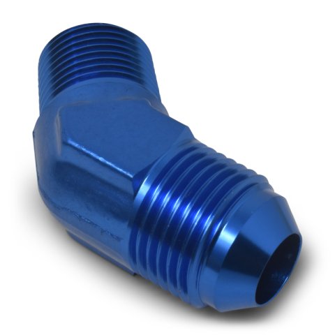Russell Performance -8 AN to 3/8in NPT 45 Degree Flare to Pipe Adapter thumbnail 6