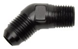 Russell Performance -8 AN to 3/8in NPT 45 Degree Flare to Pipe Adapter thumbnail 4