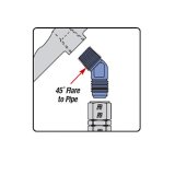 Russell Performance -12 AN to 3/4in NPT 45 Degree Flare to Pipe Adapter thumbnail 7