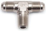 Russell Performance -3 AN to 1/8in NPT Flare to Pipe Tee Fitting thumbnail 4