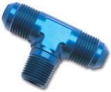 Russell Performance -4 AN to 1/8in NPT Flare to Pipe Tee Fitting thumbnail 8