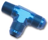 Russell Performance -3 AN to 1/8in NPT Flare to Pipe Tee On Run Fitting thumbnail 5