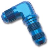 Russell Performance -4 AN 90 Degree Flare Bulkhead (Blue) thumbnail 6