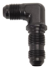 Russell Performance -6 AN 90 Degree Flare Bulkhead (Black) thumbnail 4