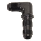 Russell Performance -6 AN 90 Degree Flare Bulkhead (Black) thumbnail 5