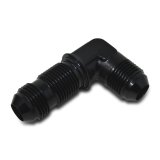 Russell Performance -6 AN 90 Degree Flare Bulkhead (Black) thumbnail 6