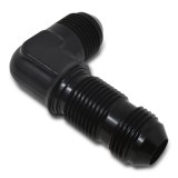 Russell Performance -6 AN 90 Degree Flare Bulkhead (Black) thumbnail 8