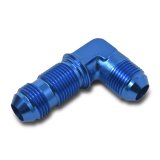 Russell Performance -8 AN 90 Degree Flare Bulkhead (Blue) thumbnail 6