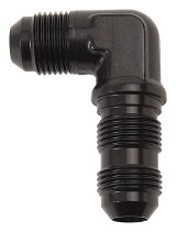 Russell Performance -8 AN 90 Degree Flare Bulkhead (Black) thumbnail 3