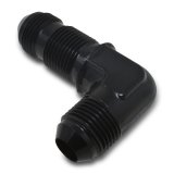 Russell Performance -8 AN 90 Degree Flare Bulkhead (Black) thumbnail 7