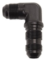 Russell Performance -8 AN 90 Degree Flare Bulkhead (Black) thumbnail 8