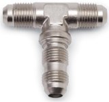 Russell Performance -3 AN Flare Bulkhead Tee Fitting (Endura) thumbnail 4