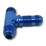 Russell Performance -4 AN Flare Bulkhead Tee Fitting (Blue) thumbnail 6