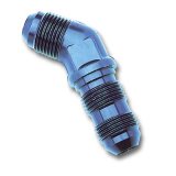 Russell Performance -6 AN 45 Degree Flare Bulkhead thumbnail 2