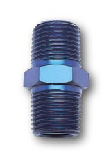 Russell Performance 3/8in Male Pipe Nipple (Blue) thumbnail 2