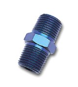Russell Performance 3/8in Male Pipe Nipple (Blue) thumbnail 3