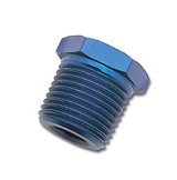 Russell Performance 3/8in Male to 1/8in Female Pipe Bushing Reducer (Blue) thumbnail 3
