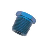 Russell Performance 3/8in Male to 1/8in Female Pipe Bushing Reducer (Blue) thumbnail 4