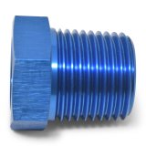 Russell Performance 3/8in Male to 1/8in Female Pipe Bushing Reducer (Blue) thumbnail 5
