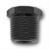 Russell Performance 3/8in Male to 1/8in Female Pipe Bushing Reducer (Black) thumbnail 2