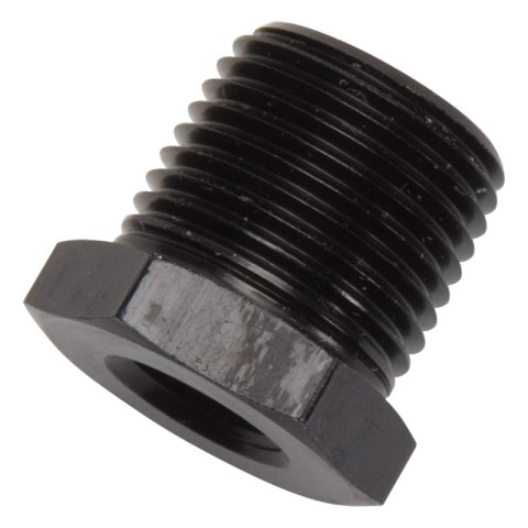 Russell Performance 1/2in Male to 3/8in Female Pipe Bushing Reducer (Black) thumbnail 4